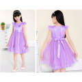 фиолетовый принцесса applqiued платья Cap рукава стиль новых моделей дети алибаба принцесса оптовик фабрики новогоднюю вечеринку одежда